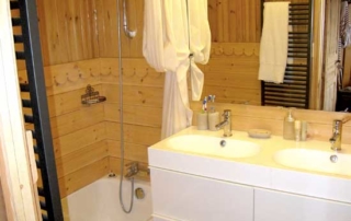 Salle de bain de l'appartement