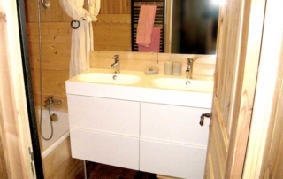 Salle de bain de l'appartement