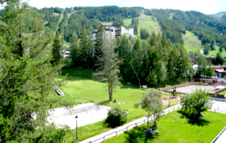 Vue de l'appartement à Pra Loup