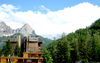 Vue de l'appartement à Pra Loup