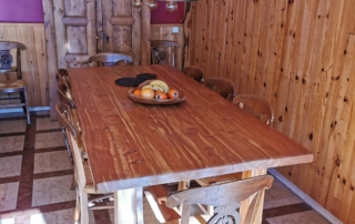 Salle à manger de l'appartement