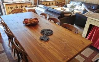 Salle à manger de l'appartement