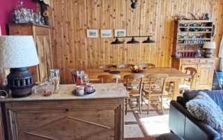 Salle à manger de l'appartement