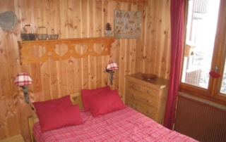 Chambre de l'appartement