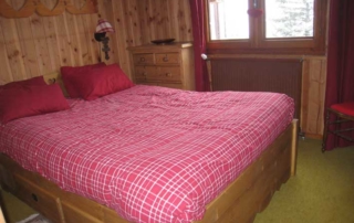 Chambre de l'appartement