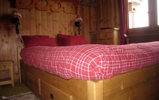 Chambre de l'appartement