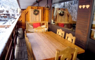 Terrasse de l'appartement