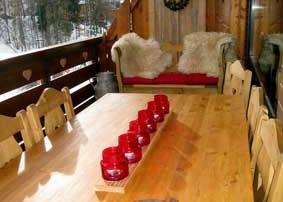 Terrasse de l'appartement