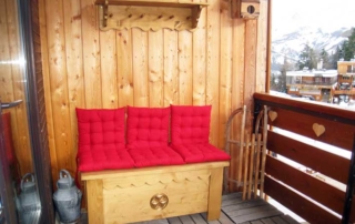 Terrasse de l'appartement